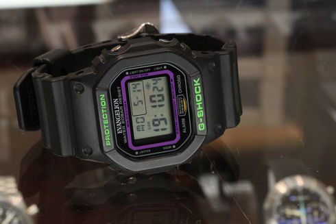 G-SHOCK DW-5600 EVA-02 アスカキーホルダおまけ付☆入手困難+