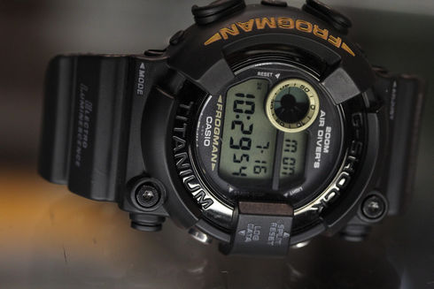 Casio G-SHOCK FROGMAN MEN IN BLACK 2【DW-8200BM-1T】