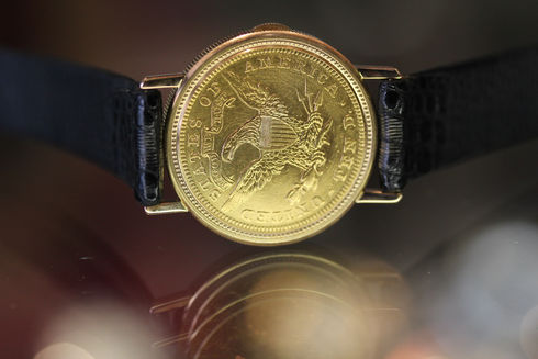 JAEGER-LECOULTRE $10 Gold Coin Watch 　
