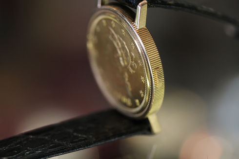 JAEGER-LECOULTRE $10 Gold Coin Watch 　