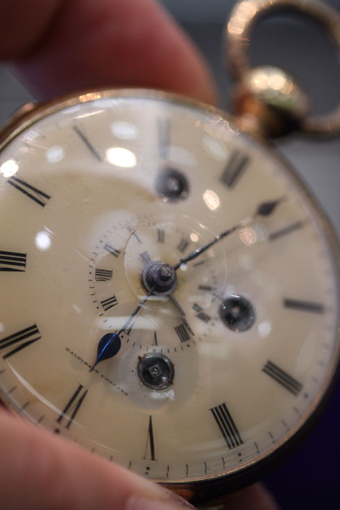 ハルディマン ショパール製 アラーム懐中時計