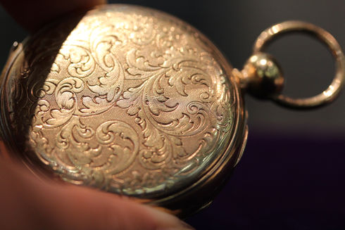 ハルディマン ショパール製 アラーム懐中時計　