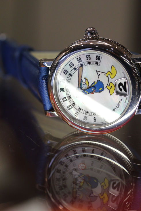  Gerald Genta Retro Fantasy Donald duck baseball watch【G.3612】