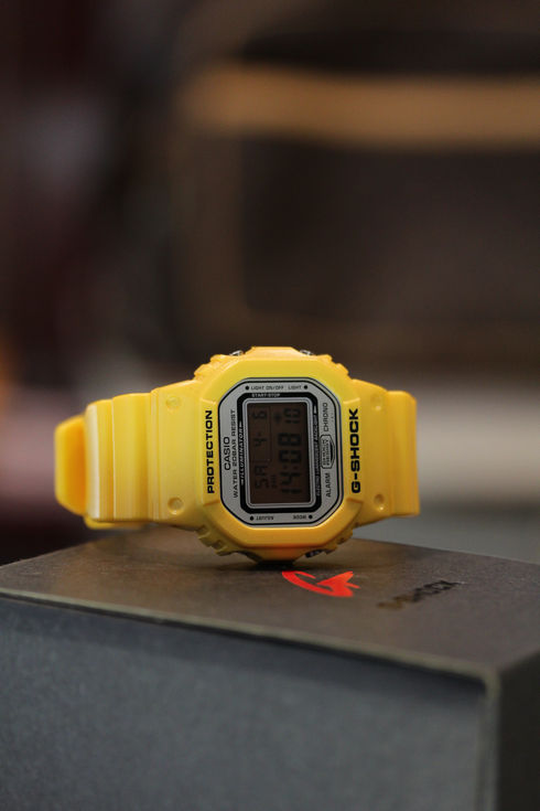 新品 G-SHOCK メタリックG DW-5600FL-9SJR イエロー