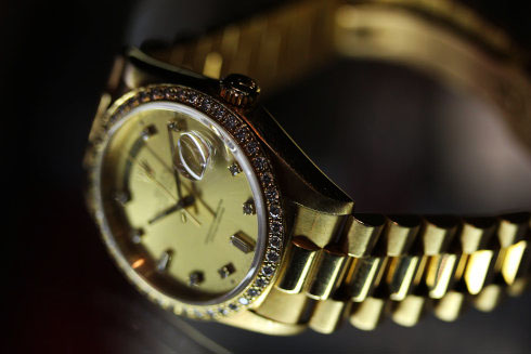 ROLEX【ロレックス】デイデイト　18348A　10Pダイヤモンド　ベゼルダイヤモンド　 腕時計 K18　買取り・質屋