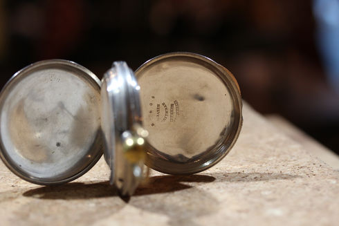 Tiffany＆Co. ティファニー トリプルサイン 銀無垢ハンターケース懐中時計を買い取りました！