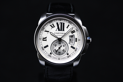 Cartier　カルティエ　『カリブル ドゥ カルティエ 』　メンズ　腕時計　《自動巻き　オートマ　機械式》