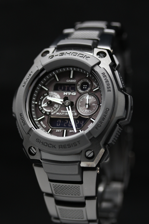 【CASIO】G-SHOCK Tough Solar Multiband 6 MTG-1500B-1A1JF