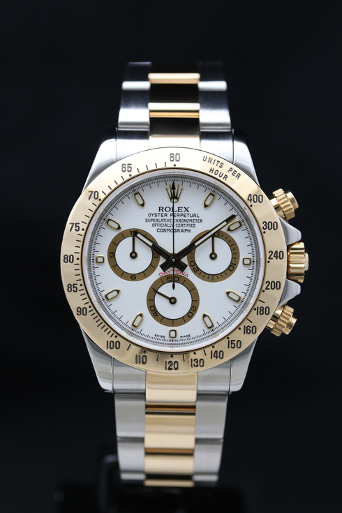 ブランド時計の高価買取 - ロレックス専門店　116523 デイトナ 自動巻き （ブラック)