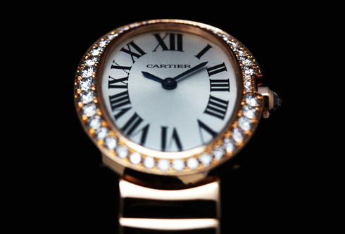Cartier Baignoire 18K Pink Gold And Diamond Ladies watch WB520002 (8).jpg