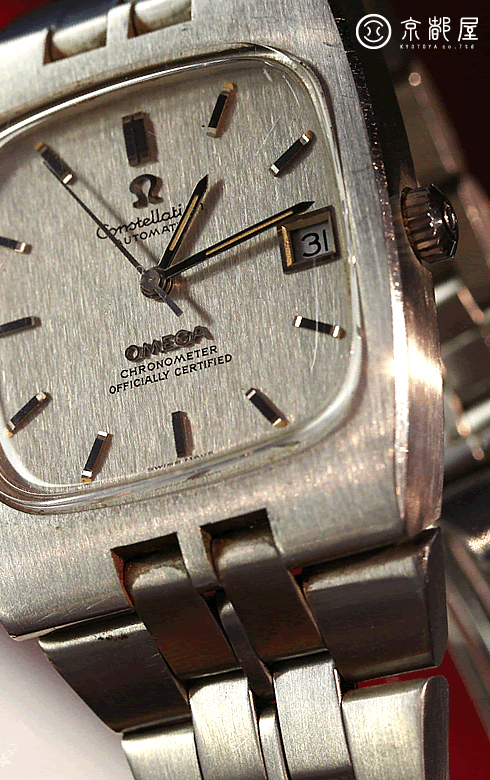 1970年代アンティーク時計オメガ　コンステレーション　インテグレート　アンティーク　ビンテージ　OMEGA