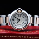 カルティエ(CARTIER) バロンブルー33mm WE902061 レディースサイズ