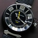 ルイヴィトン タンブールインブラック GMT Q113K