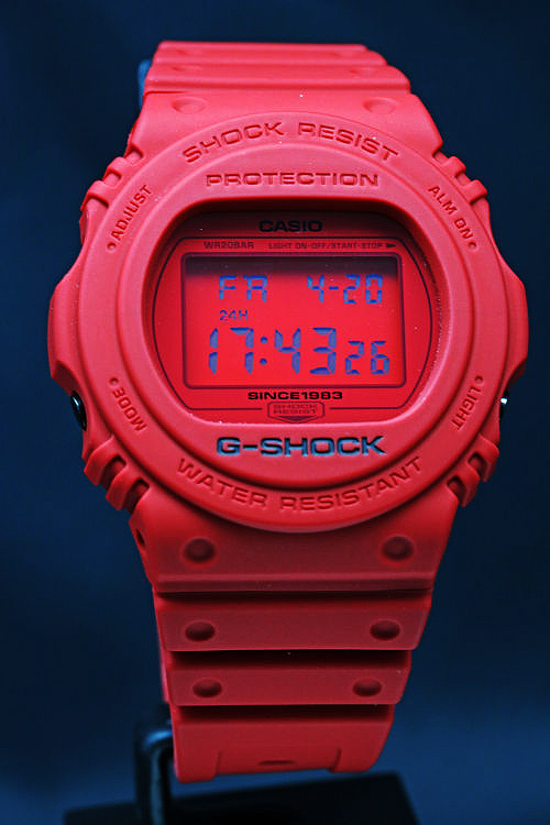 G shock clearance 35th anniversary red