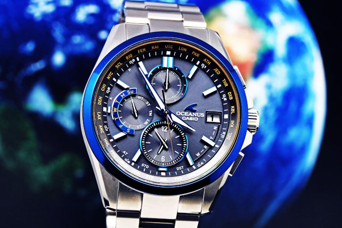 枚数限定 CASIO OCEANUS OCW-T2600G-1AJF ブラックマーブル - 通販