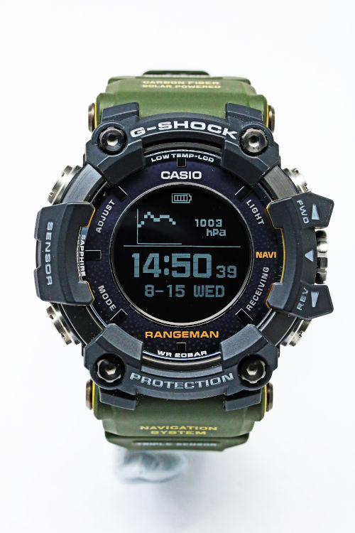 G-SHOCK レンジマン GPR-B1000-1BJR レアなカーキ&イエロー色 ...