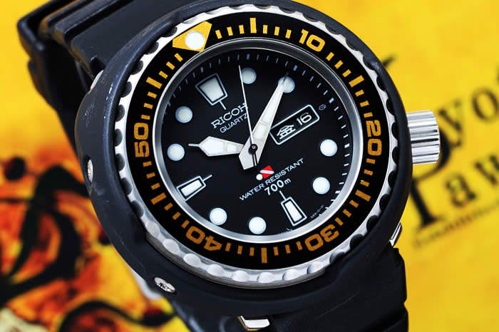 リコー ダイバー 700m 外胴 ツナ缶 京都屋は動かない時計も買い取ります ！