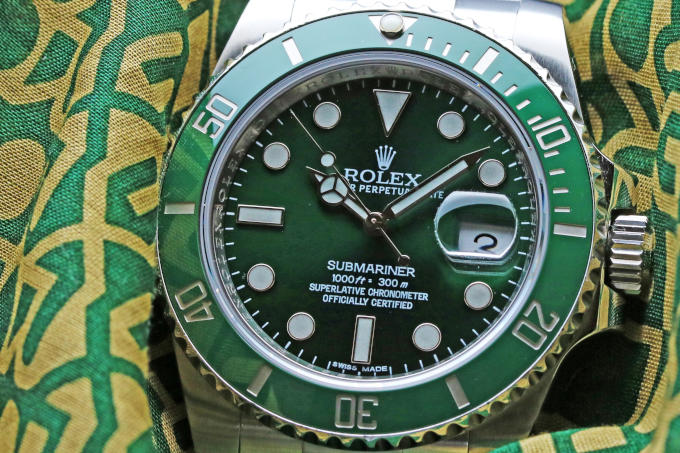 ROLEX Green Submariner Date 116610LV