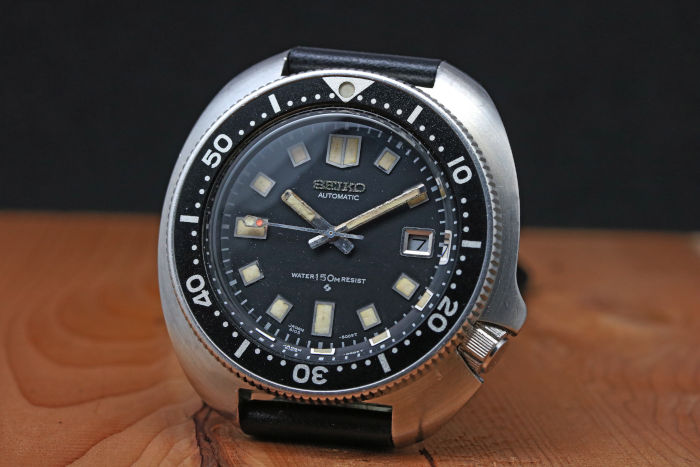 セイコー SEIKO 6105-8110 セカンドダイバー デイト ヴィンテージ 自動巻き メンズ _765135