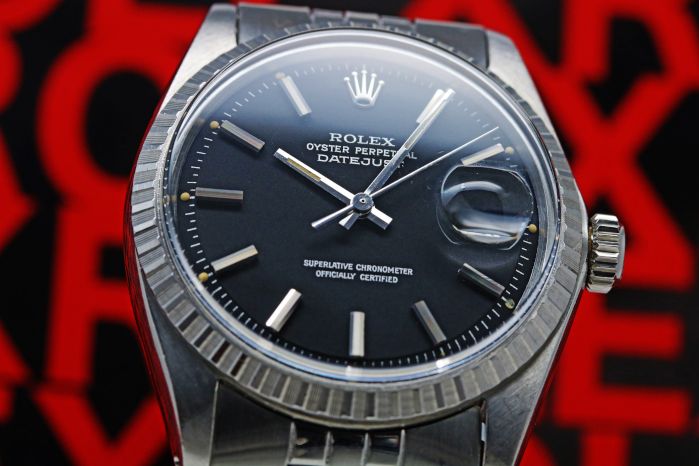 Rolex Oyster Perpetual Datejust ref 1603 Black Dial circa 1967