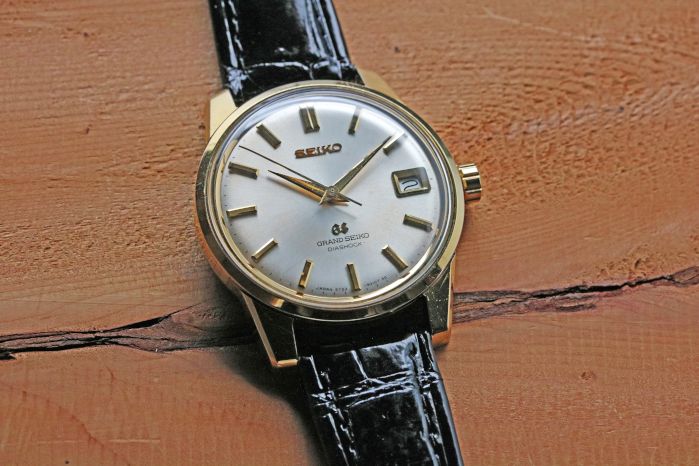 返品送料無料】 SEIKO グランドセイコー57GS セルフデーター Ref.5722