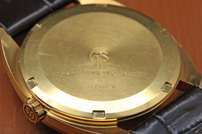 グランドセイコー 56GS Ref.5641-7005 1971年4月 18Kイエローゴールド 自動巻き オーバーホール済み