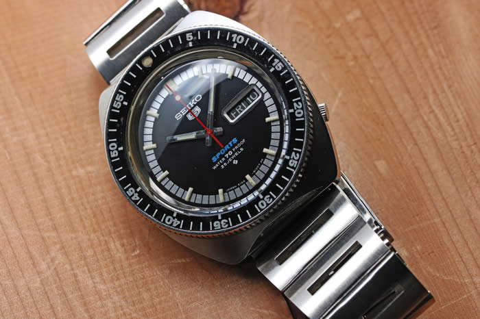 SEIKO セイコー 5 スポーツ 6106-8120 ダイバー 腕時計 | www