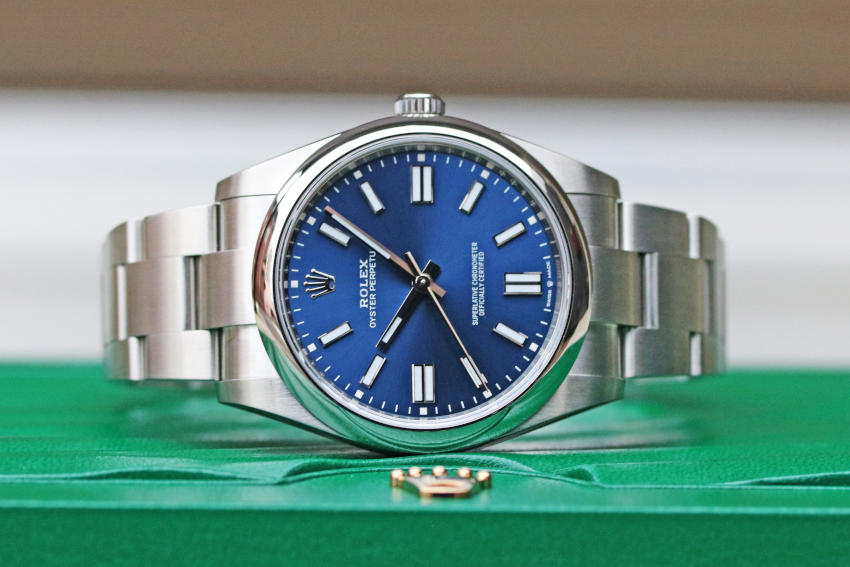 Rolex Oyster Perpetual 124300 41mm Blue Dial 