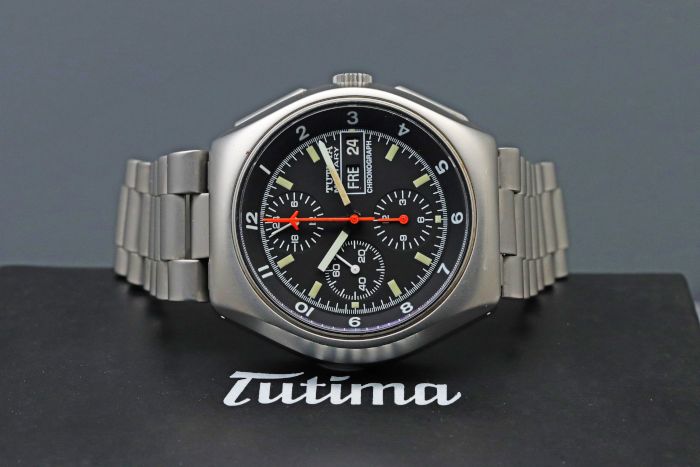 TUTIMA チュチマ レマニア5100 ミリタリークロノグラフ 自動巻き 時計
