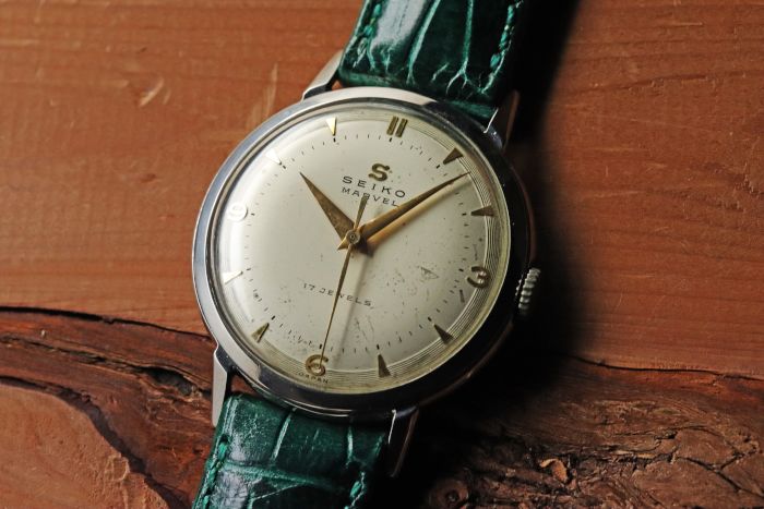 セイコーマーベル O H済み J13019 1958年 手巻き - 時計
